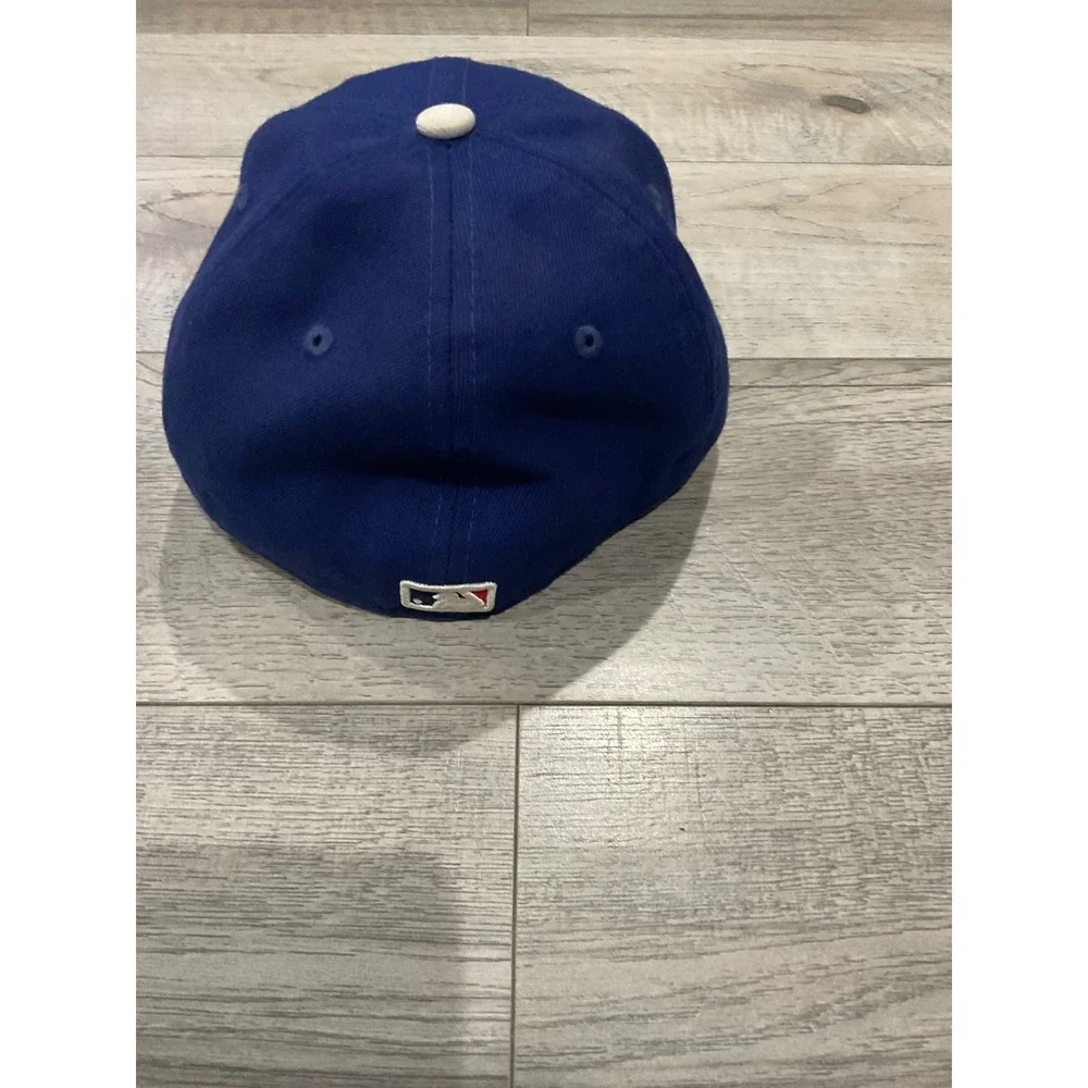 New Era 59FIFTY Low Profile LA Dodgers Fitted Hat Blue 7 1/8 MLB Baseball‎ Cap